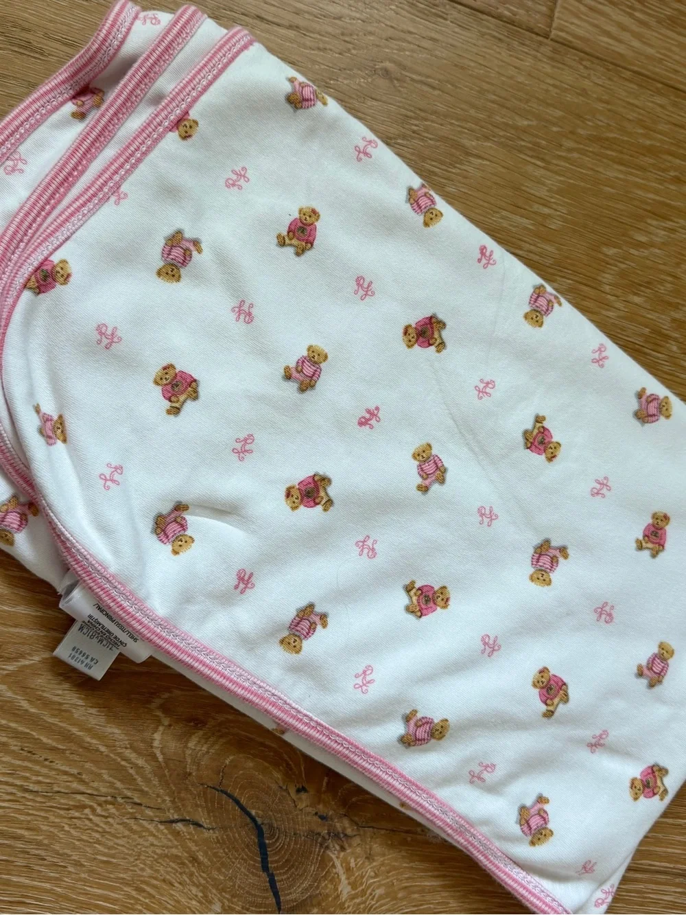 Ralph Lauren • Girls Bear Blanket